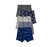 Carter's Boy's 5-Pack Cotton Boxer Briefs, Blue/Grey/Dino, 8 Years