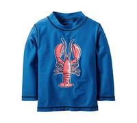 Carter's Boy's Blue L/S Lobster Rashguard - Blue -