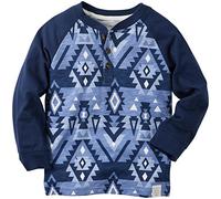 Carter's Boys' Knit Polo Henley 243g599 - Blue - 5 Years