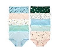 Carter's Girl`s Stretch Cotton Panties Underwear 10 Pack, Blue(3j282210)/Pink, 8 Years