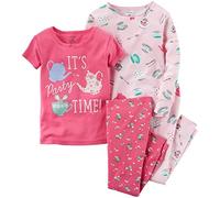 Carter's Girls' 4 Pc Cotton 351g155, Party Pink, 5 Years