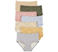 Carter's Girl's 7-pack Underwear Underwear, Floral/Stripes/Hearts, 4-5 Years