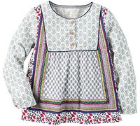 Carter's Girls' Woven Fashion Top 253g501 - White - 3 Years/Medium