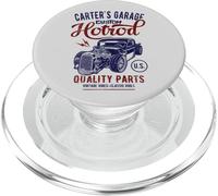 Carter's Hotrod Garage Classic Car Carter Design PopSockets PopGrip for MagSafe