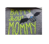 Carter's Just Obne You Halloween Long Sleeve Bodysuit "Batty About Mommy" (NEWBORN)