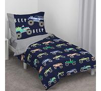 Carters Monster Truck 4 Piece Toddler Bed Set