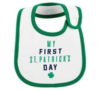 Carter's St. Patrick's Day Teething Bib- Green