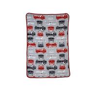 Carter's Toddler Printed Coral Fleece Blanket, Fire Truck