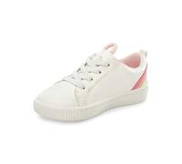 Carter's Tryptic Girls' Sneaker, White, 26 EU