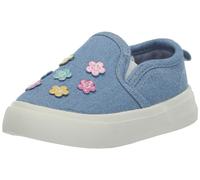 Carter's Unisex-Child Penny-g Sneaker, Blue, 11 Toddler