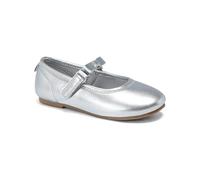 Carter's Unisex Kid's Louisa Ballet Flat, Silver, 5 Little