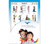 Cartes images en français - Verbe 2 - Pour améliorer de manière ludique le vocabulaire de base, la syntaxe et la grammaire - Pour la garderie, le jardin d’enfants ou l’école primaire