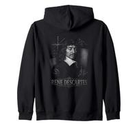 Cartesian Geometry Rene Descartes Philosophy Zip Hoodie