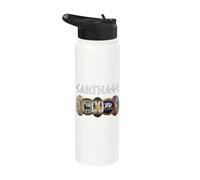 Carthage Shields of the Ancient Carthaginian Army Stainless Steel Insulated Water Bottle