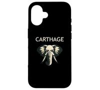 Carthage War Elephant Ancient Carthaginian Punic Wars Case for iPhone 16