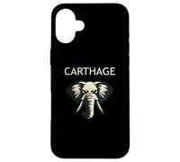 Carthage War Elephant Ancient Carthaginian Punic Wars Case for iPhone 16 Plus
