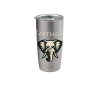 Carthage War Elephant Ancient Carthaginian Punic Wars Stainless Steel Insulated Tumbler