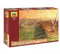 Carthaginian Infantry 1:72 Figure Plastic Model Kit ZVEZDA