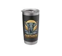 Carthaginian War Elephant Ancient Carthage Stainless Steel Insulated Tumbler