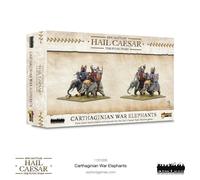 Warlord Games Carthaginian War Elephants - Epic Scale Plastic Miniatures for Hail Caesar Highly Detailed Ancient Era Miniatures for Table-top Wargaming