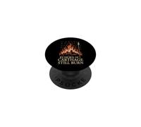 Carthago Delenda Est Rome vs Carthage Latin History Gift PopSockets Adhesive PopGrip