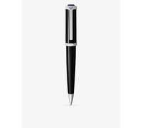Cartier Black Santos-dumont Palladium-finish and Composite Ballpoint Pen 1 Size
