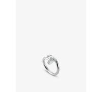 Cartier Cartier Juste Un Clou 18ct White-Gold and 0.13ct Diamond Ring 52mm