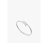 Cartier Cartier Juste Un Clou 18ct White-Gold and 0.18ct Brilliant-Cut Diamond Bracelet White Gold 18cm