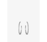 Cartier Etincelle De Cartier Medium 18ct White-Gold and 0.66ct Pave-Diamond Hoop Earrings White Gold 1 Size