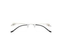 Cartier Eyewear Panthère rectangle-frame glasses - Silver One Size