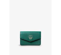 Cartier Green Panthère Graphique De Leather Card Holder