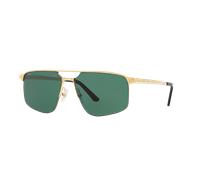 Cartier Man Sunglass CT0385S-002 - Frame color: Gold, Lens color: Green