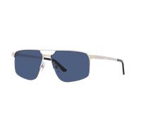 Cartier Man Sunglass CT0385S - Frame color: Silver, Lens color: Blue