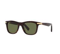 Cartier Man Sunglass CT0396S - Frame color: Tortoise, Lens color: Green