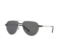 Cartier Man Sunglass CT0425S - Frame color: Silver Shiny, Lens color: Grey