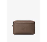 Cartier Mens Must De Cartier Leather Pouch Pepper Grey 1 Size