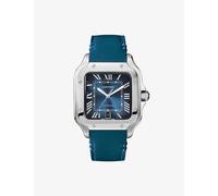Cartier Mens Steel Crwssa0030 Santos De Large Model Stainless and Leather Watch 1size