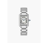 Cartier Mens Steel Wsta0051 Tank Must Small Stainless-steel Quartz Watch