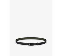 Cartier Mens Tank De Cartier Leather Belt Black And Green Tea 1 Size