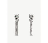 Cartier Panthère De Cartier 18ct White-Gold, Emerald, Onyx and 1.48ct Diamond Earrings White Gold 1 Size