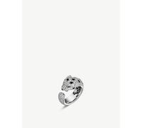 Cartier Panthère De Cartier 18ct White-Gold, Onyx, Emerald and Diamond Ring White Gold 55mm