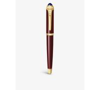 Cartier R De Cartier Brand-Engraved Gold-Tone Composite Rollerball Pen Gold 1 Size
