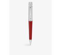 Cartier Red Santos De Large Palladium Ballpoint Pen 1 Size