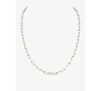 Cartier Santos De Cartier Medium 18ct Non-Rhodiumised White Gold Chain Necklace White Gold 1 Size