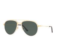 Cartier Unisex Sunglass CT0325S - Frame color: Gold, Lens color: Gold
