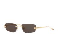 Cartier Unisex Sunglass CT0474S - Frame color: Gold, Lens color: Grey