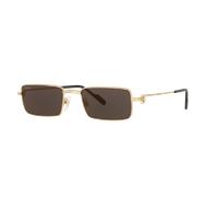 Cartier Unisex Sunglass CT0501S - Frame color: Gold, Lens color: Grey