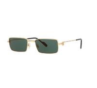 Cartier Unisex Sunglass CT0501S - Frame color: Gold Light, Lens color: Green