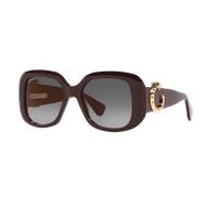 Cartier Woman Sunglass CT0471S - Frame color: Burgundy, Lens color: Grey