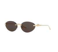 Cartier Woman Sunglass CT0504S - Frame color: Gold, Lens color: Grey